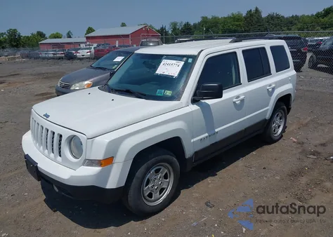 2016 Jeep Patriot Sport z USA, uszkodzony, nr VIN 1C4NJRBB6GD668717